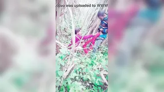 Village Whore Riding Client Outdoors Caught By Hidden Spy Camera