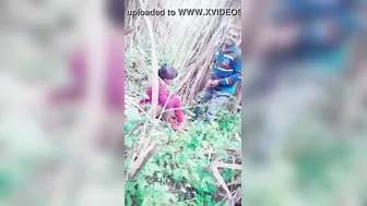 Village Whore Riding Client Outdoors Caught By Hidden Spy Camera