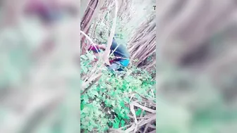 Village Whore Riding Client Outdoors Caught By Hidden Spy Camera