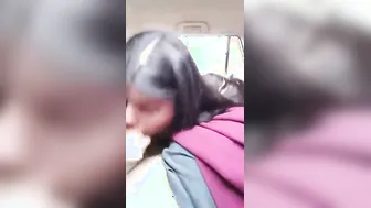 Horny GF Riding BF Dick Inside Parked Car Leaked
