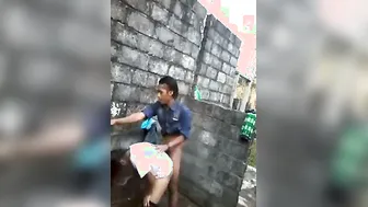 Village Girl Getting Banged Outdoors In Wild Jungle Encounter