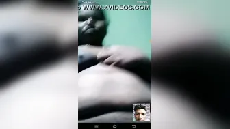 Tamil Aunty Spreading Her Fat Ass Showing Pussy On Private Cam