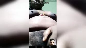 Tamil Aunty Spreading Her Fat Ass Showing Pussy On Private Cam