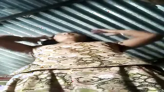 Skinny GF Talking Dirty On Video Call Naked