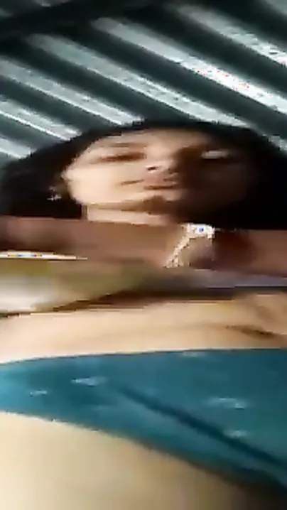Skinny GF Talking Dirty On Video Call Naked
