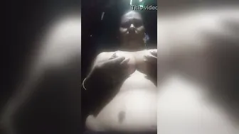 Mature Milf Flashing Her Big Natural Tits On Camera