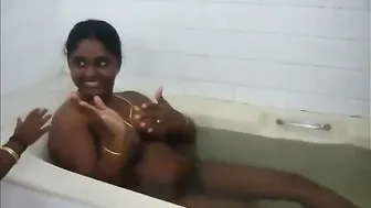 Married Wife Taking Nude Bath Filmed By Her Husband