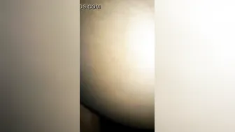 Dark Skinned Slut Showing Off Her Ass And Hairy Cunt