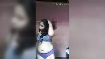 Busty South Indian Babe Slowly Stripping Naked On Camera