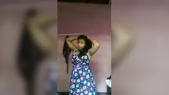 Busty South Indian Babe Slowly Stripping Naked On Camera