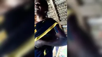 South Indian Milf Revealing Her Big Soft Tits On Camera Today