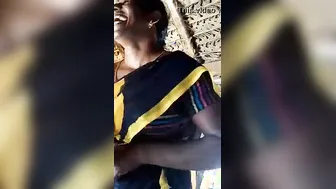 South Indian Milf Revealing Her Big Soft Tits On Camera Today