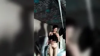 Village Couple Fucking Outdoors In The Fields Real Amateur