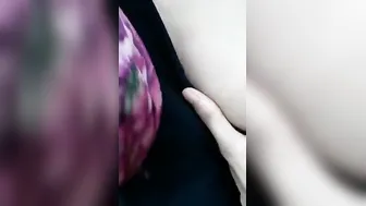 Young GF Exposing Her Tits Outdoors For Her Boyfriend