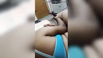 South Indian Aunty Jerking Off Society President In Apartment