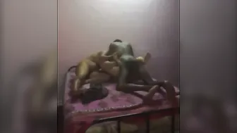 Married Woman Taking Two Cocks At Once Filmed For Hubby