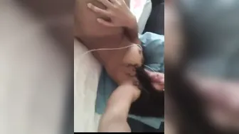 Teen Babe Bending Over Showing Her Ass In Bathroom Selfie