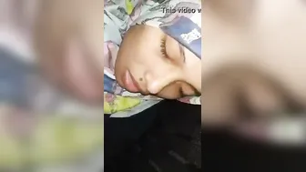 Covered GF Moaning Loud While Riding Her Man Raw