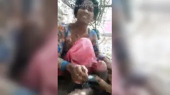 Neighbor Fucking Village GF In The Woods Giving Blowjob