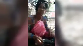 Neighbor Fucking Village GF In The Woods Giving Blowjob