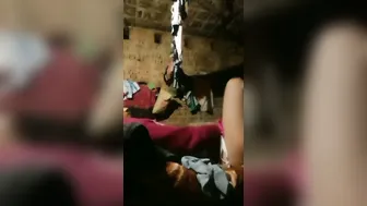 Cheating Desi Wife Fucking Her Neighbor Behind Bedroom