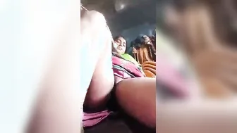 Horny Married Woman Flashing Her Pussy Live On Video Call For Me