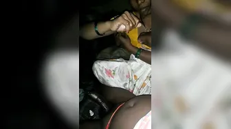 Horny Couple Getting Rough In Their Village Bedroom Captured Live