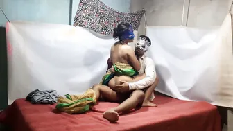 Village Couple Recording Themselves Fucking In Their Bedroom