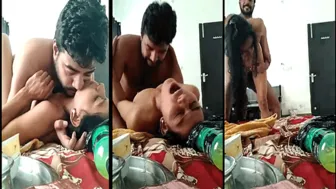 Fucking My GF Hard Making Her Moan In Every Position