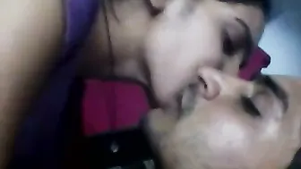 Indian GF Getting Her Boobs Sucked Hard On Camera