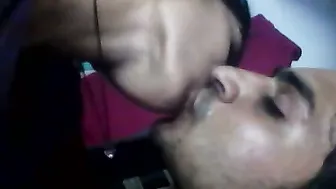Indian Lovers Passionate Fucking In Bed Homemade Porn Clip