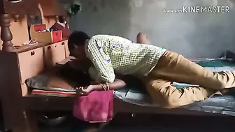 Village Couple Making Love In Their Home Recorded On Mobile