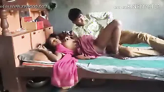 Village Couple Making Love In Their Home Recorded On Mobile