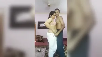 Chubby Aunty Riding Slim Guy In Her Bedroom Caught On Camera