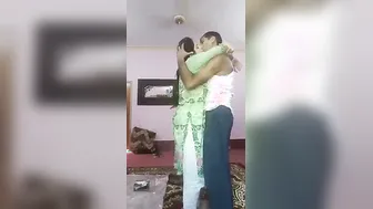 Chubby Aunty Riding Slim Guy In Her Bedroom Caught On Camera