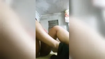 Bubbly Bengali Beauty Spreading Hairy Pussy Wide Open For Him