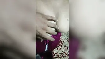 Masked Bhabhi Riding Husband's Friend In Live Sex Session