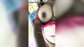 Sexy Big Breasted Indian Wife Showing Off Her Amazing Body