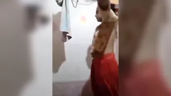 Punjabi Wife Soaping Up Her Curves During Private Bath Time