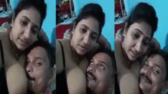 Busty Married Woman Caught On Camera Having Sex At Home