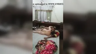 Chubby Bhabhi Riding Lover While Husband Films Everything