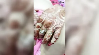 Indian Housewife Rubbing And Spreading Her Pink Pussy Lips