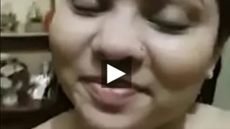 South Indian Aunty Making Special Clip For Her Side BF