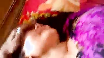 BF Worshipping His GF's Boobs In Mms Leak