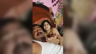 My Slutty Aunty Getting Naked With His Buddy In Secret Mms