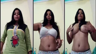 Showing Off My Boobs For You In This Private Homemade Video