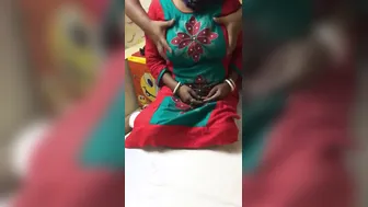 Watching My Busty Bhabhi Going Topless For Me On Webcam