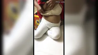 Watching My Busty Bhabhi Going Topless For Me On Webcam