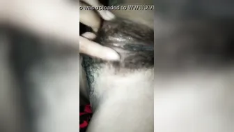 Horny GF Rubbing And Fingering Herself Thinking Of Me
