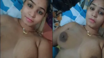 Naughty Wife Teasing Her Man With Those Perfect Big Tits On Cam